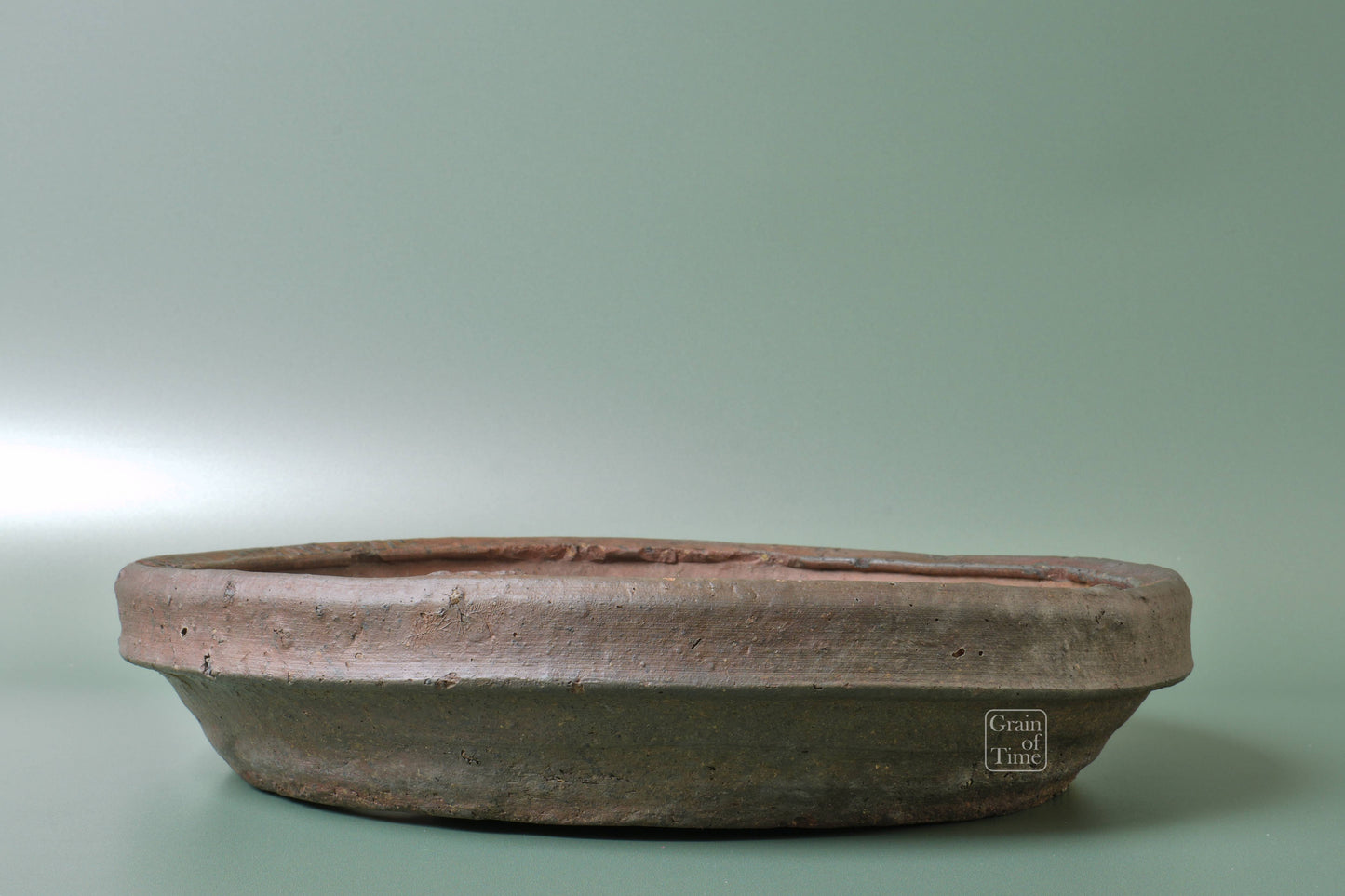 24557: Japanese Unglazed Nanban - 11¾ in (30cm)