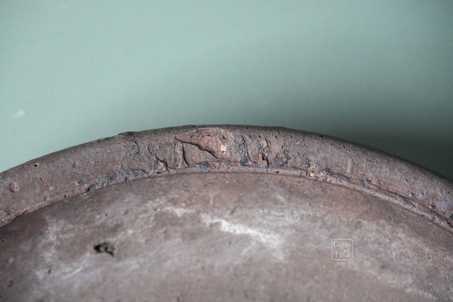 24557: Japanese Unglazed Nanban - 11¾ in (30cm)