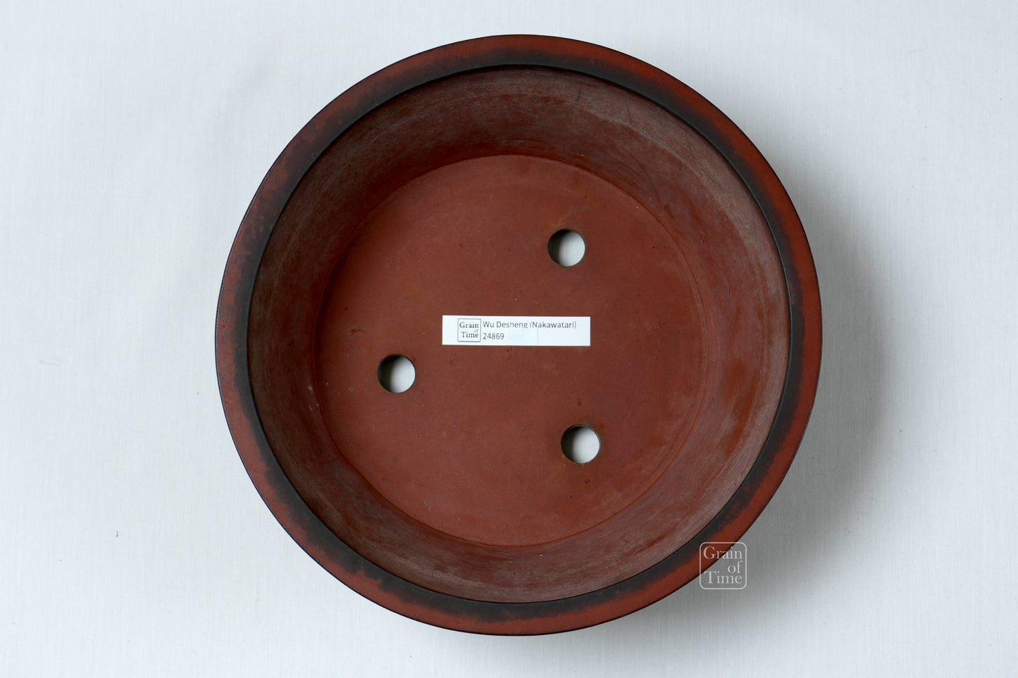 24869: Nakawatari Chinese Antique Round Bowl - 11½ in (29cm)