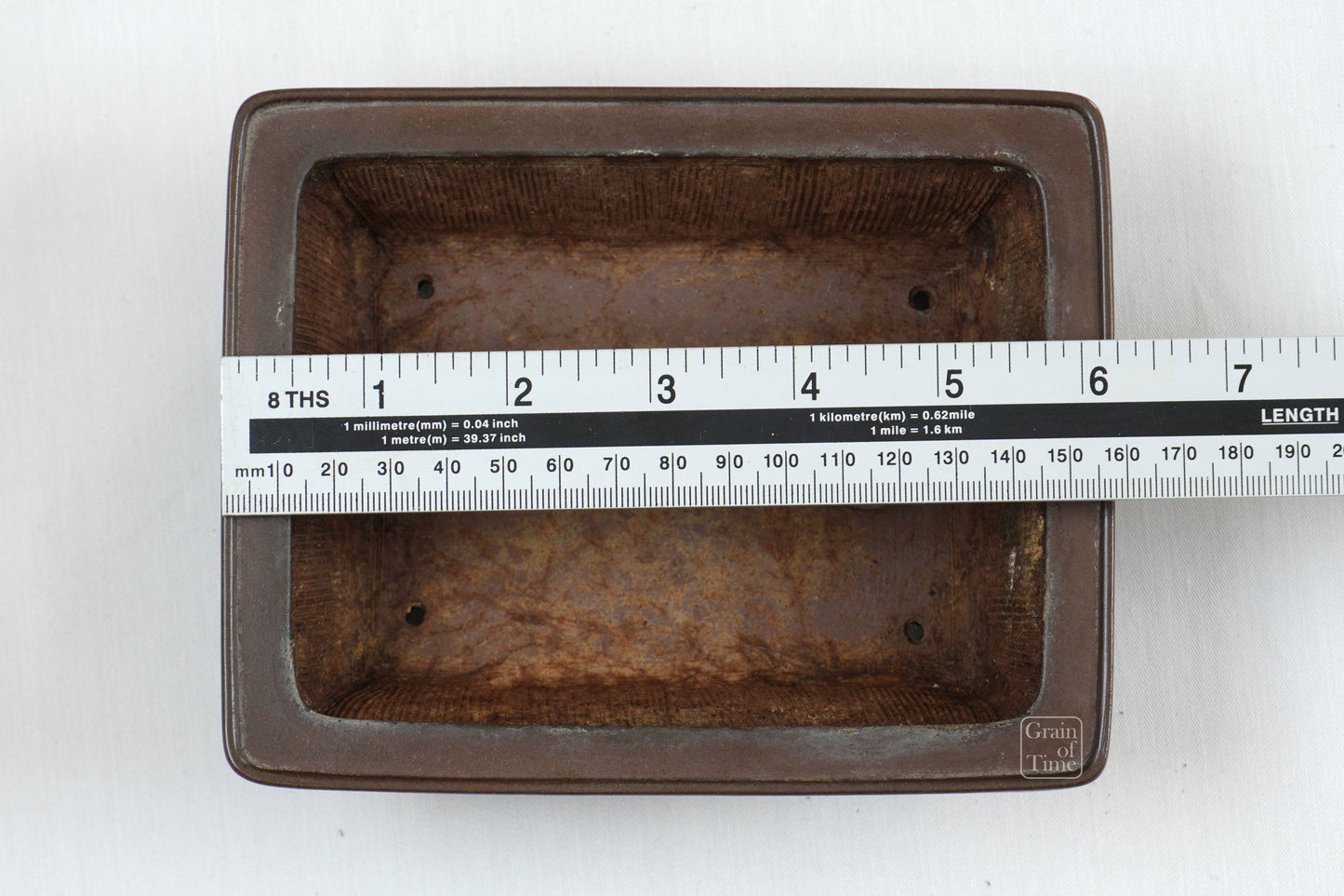 24833: Bigei (Tokoname) - Unglazed Rectangle - 6¼ in (16cm)