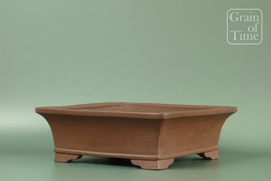 24102: Akira Shouzan (Tokoname) - Unglazed Square - 12¼ in (31cm)