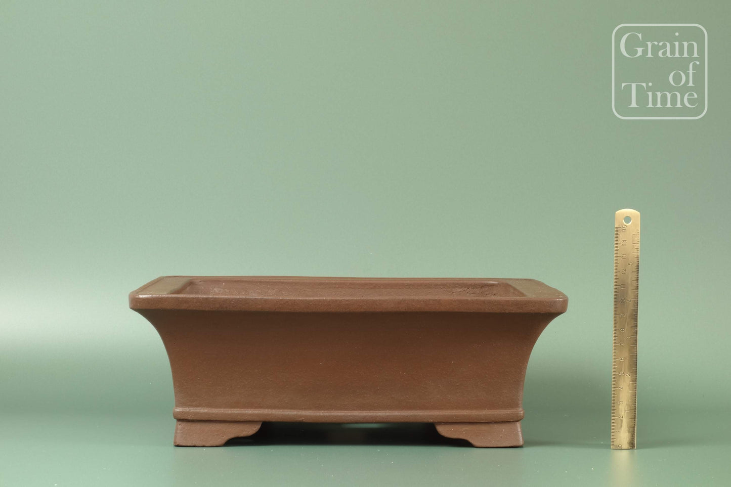 Akira Shouzan (Tokoname) - Unglazed Square - 12¼ in (31cm)