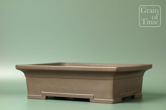 24127: Yamaaki (2nd Gen. Koshosen) - Unglazed Rectangle - 15in (38cm)