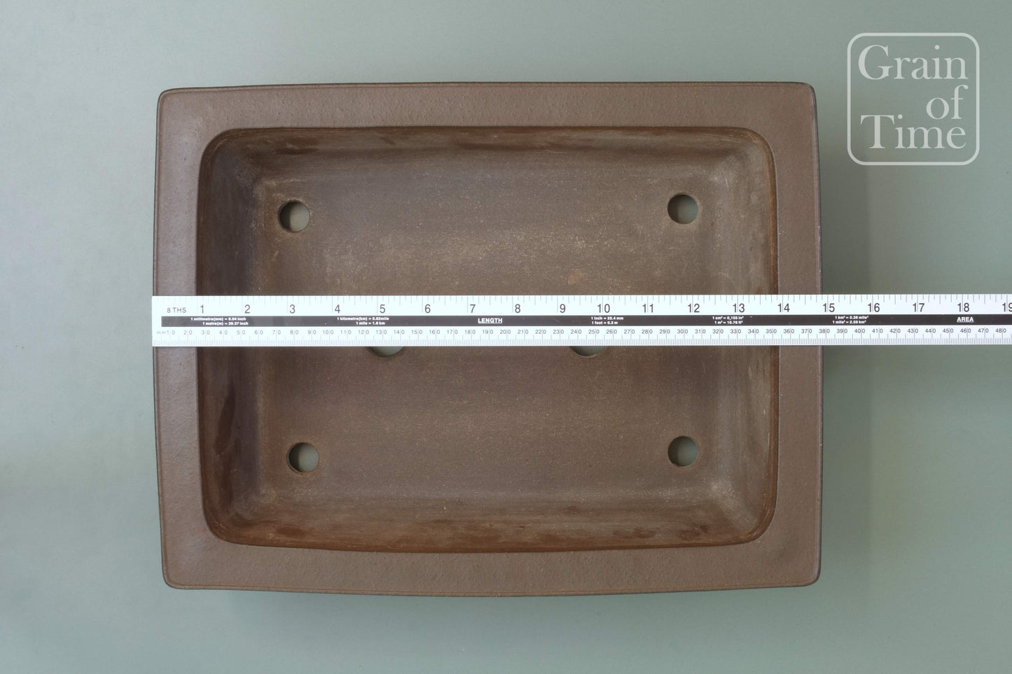 Yamaaki (2nd Gen. Koshosen) - Unglazed Rectangle - 15in (38cm)