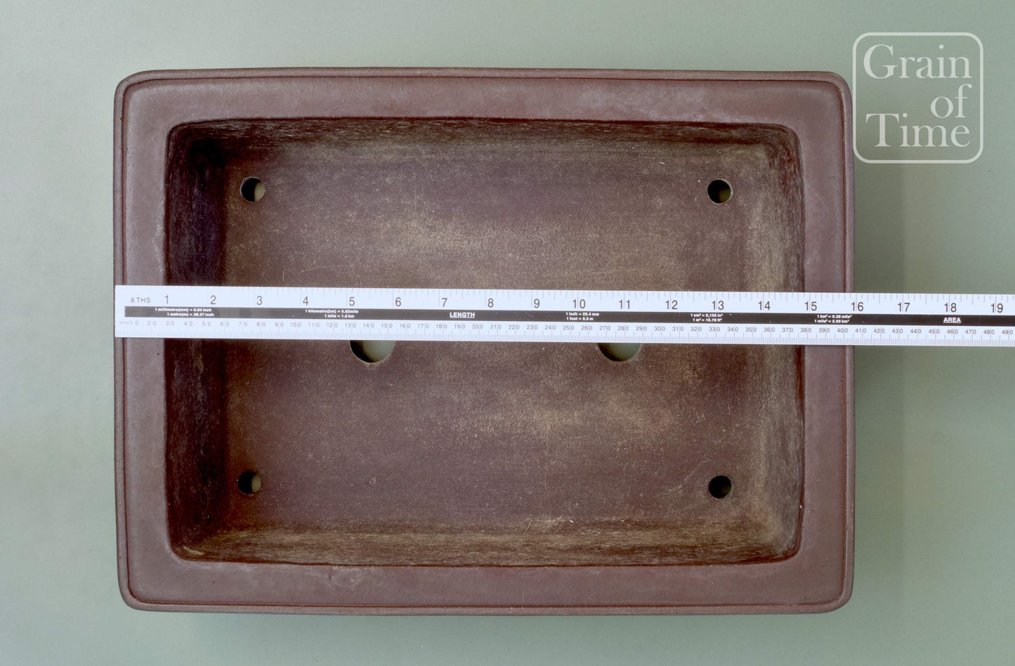 Yamaaki (Tokoname) - Unglazed Rectangle - 16in (41cm)