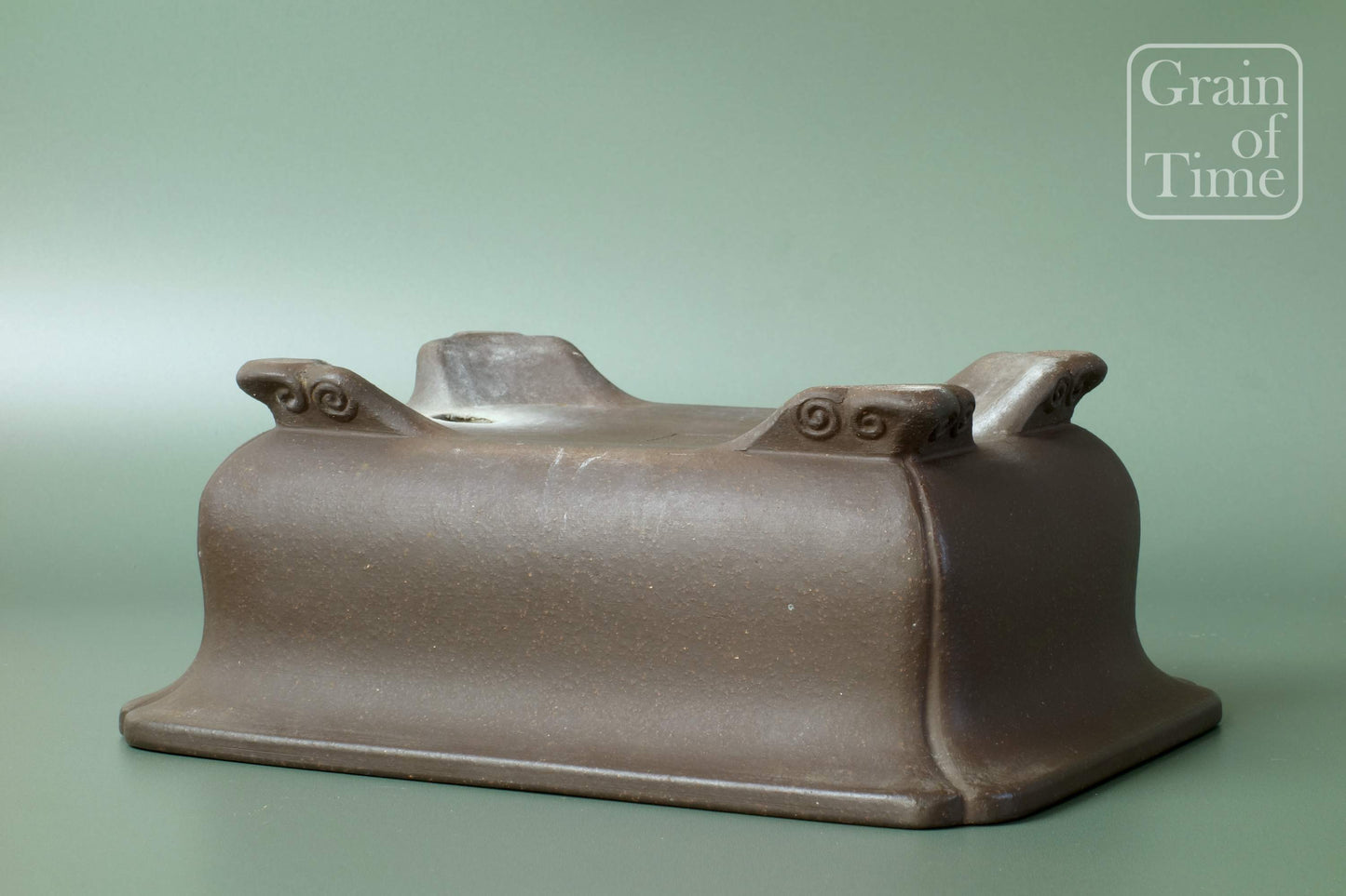 Keizan Hisada (Tokoname) - Unglazed Rectangle - 9⅝ in (24cm)