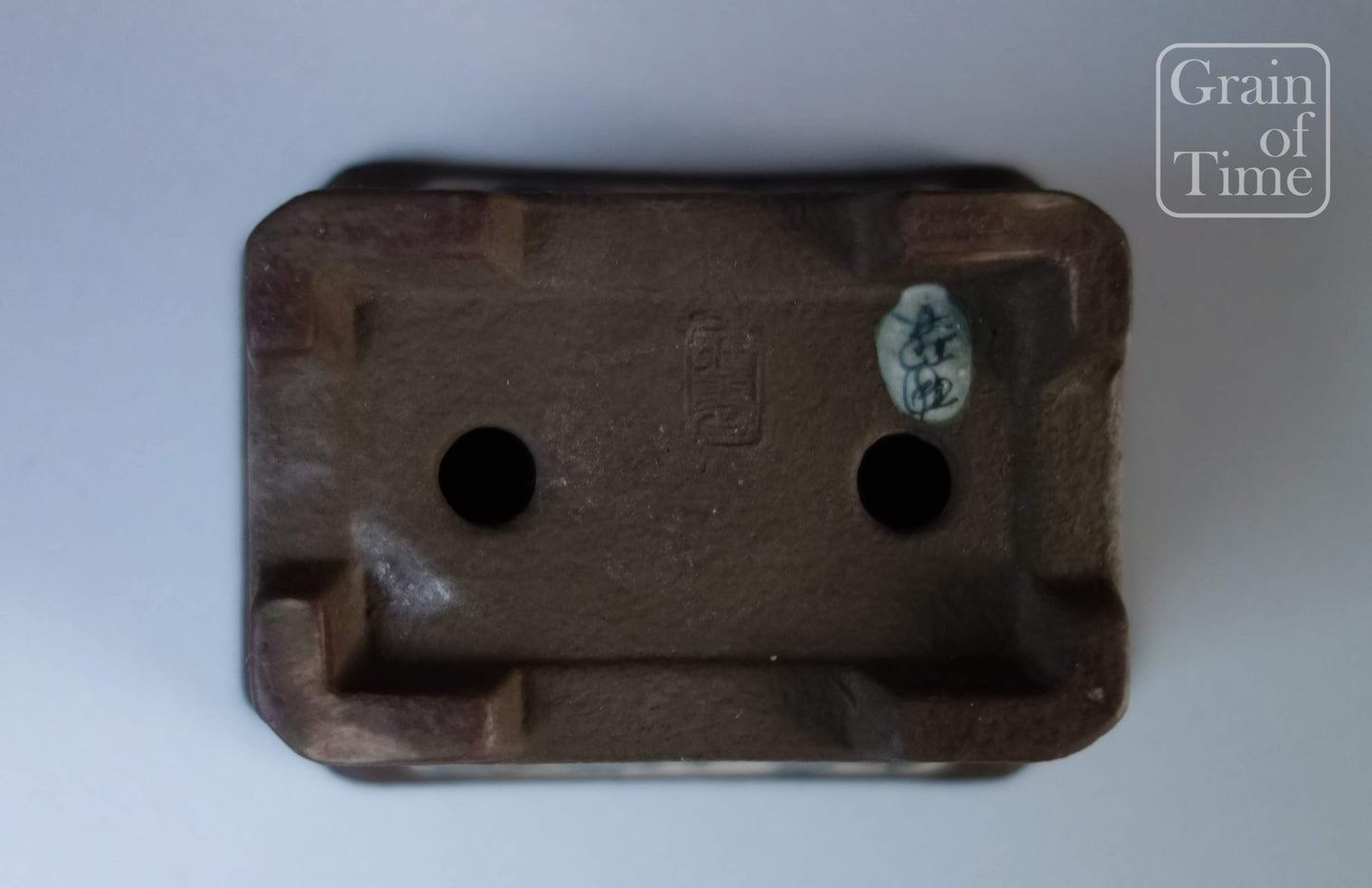 Ryokojuan (Tosui) - Rectangle with Painted Scenes - 80mm