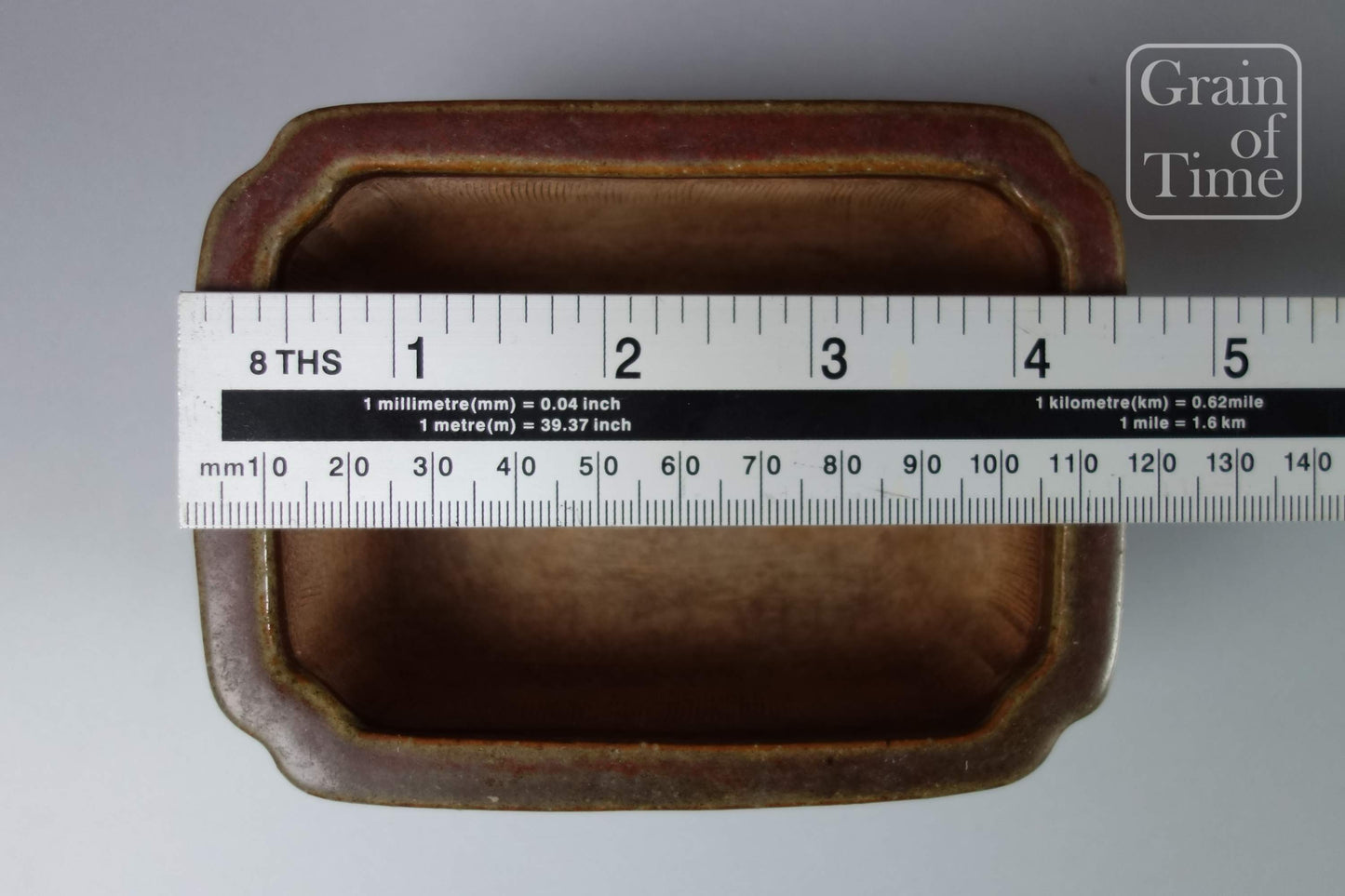 Heian Kosen - Red Rectangle - 4⅝ in (12cm)