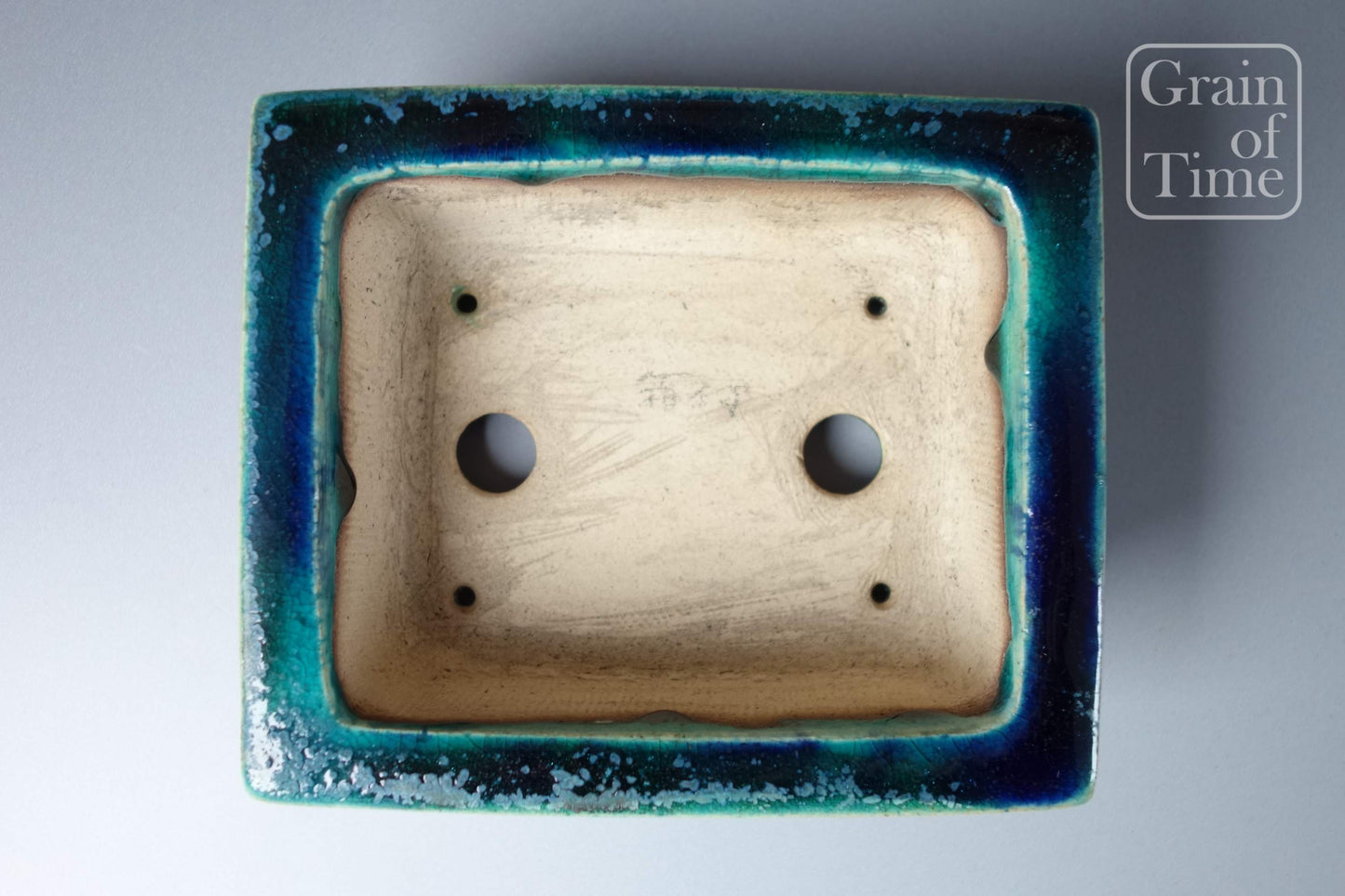 Bushuan - Green Rectangle - 5¼ in (13cm)