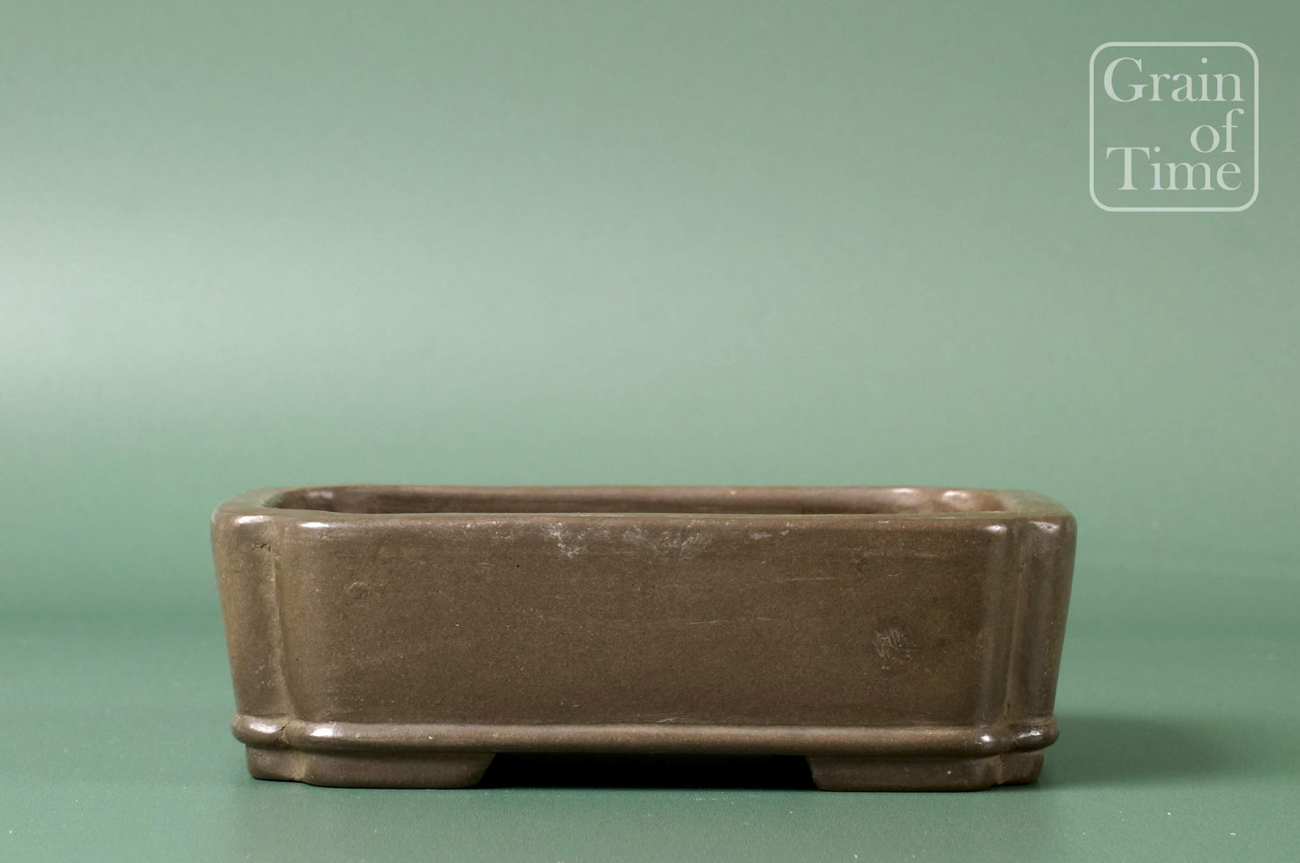Suishoen Hekisui - Unglazed Rectangle - 5in (13cm)