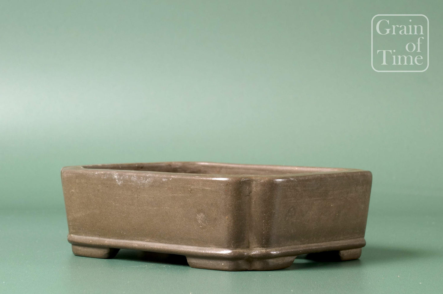 Suishoen Hekisui - Unglazed Rectangle - 5in (13cm)