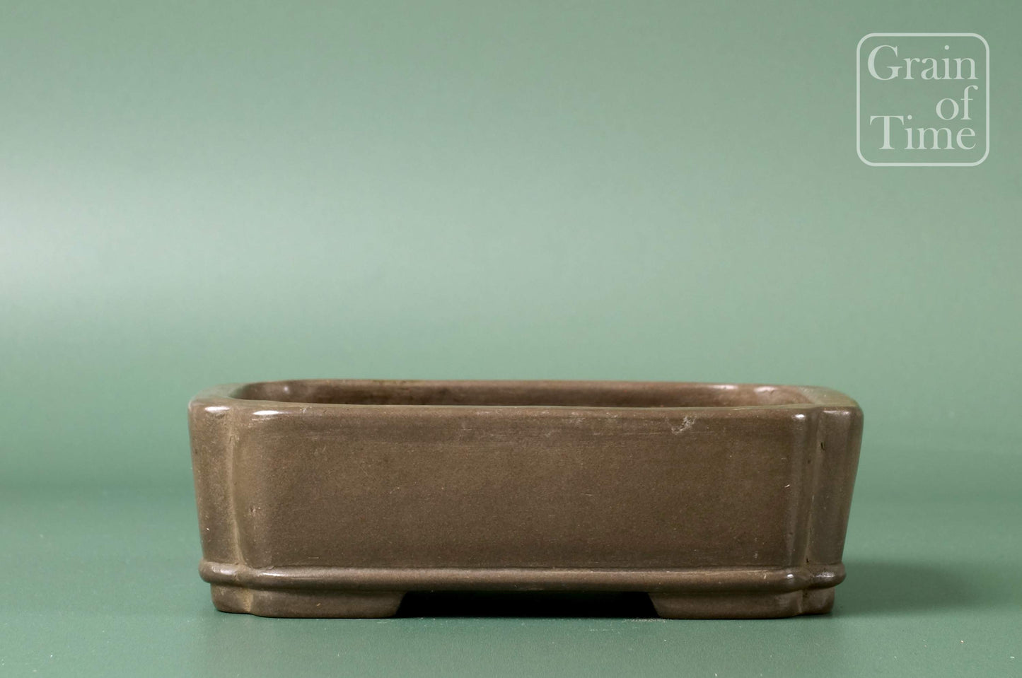 Suishoen Hekisui - Unglazed Rectangle - 5in (13cm)