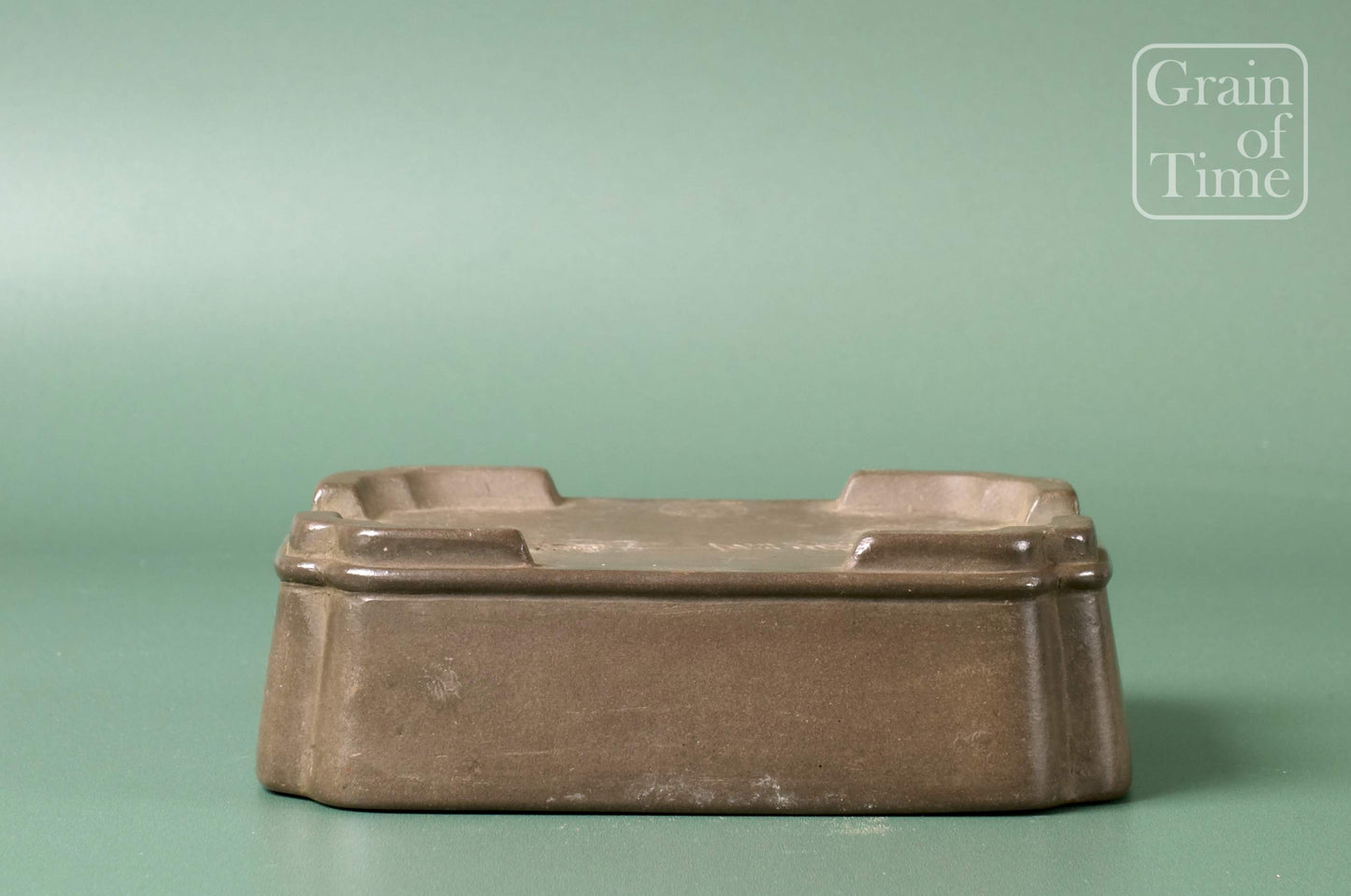 Suishoen Hekisui - Unglazed Rectangle - 5in (13cm)