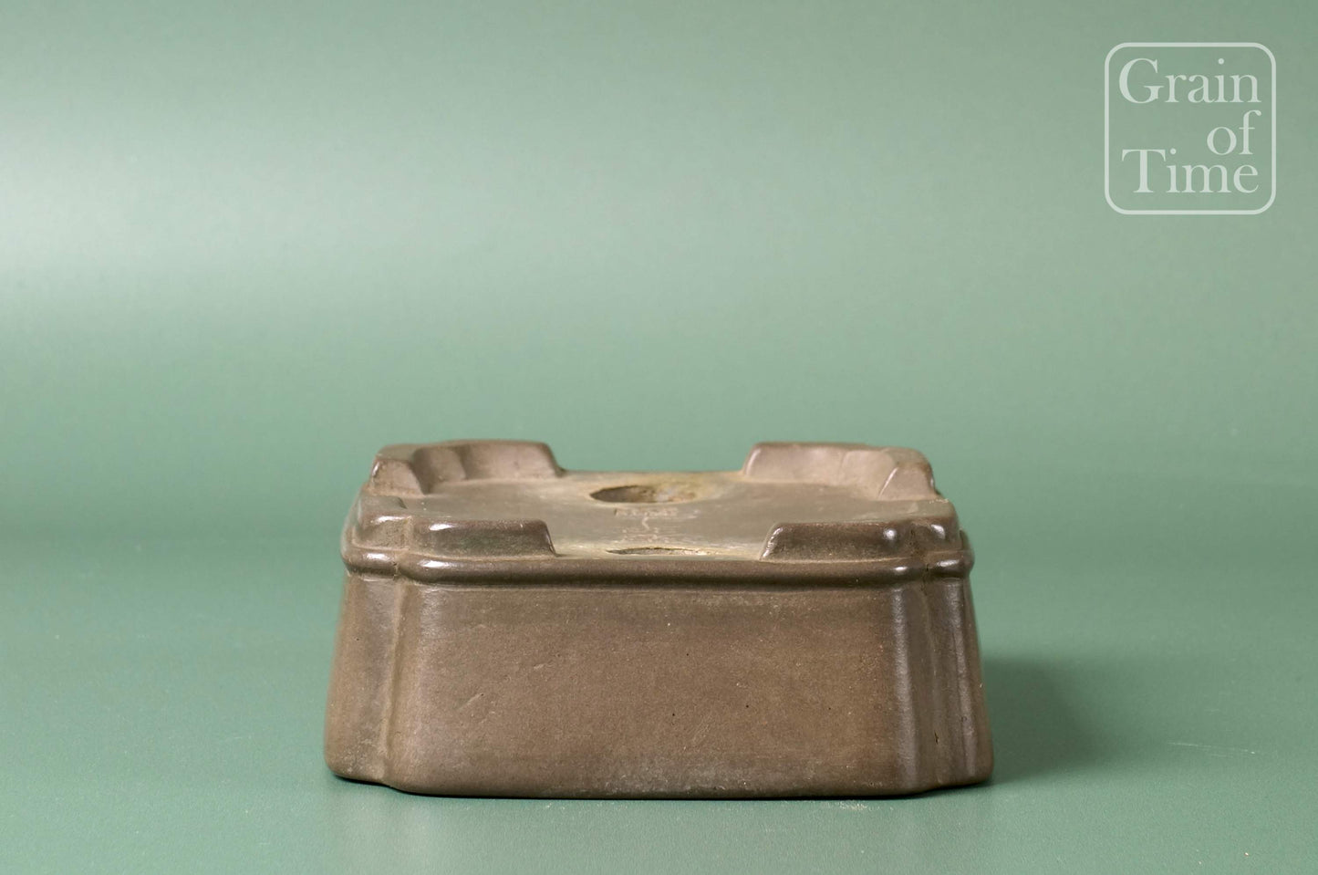 Suishoen Hekisui - Unglazed Rectangle - 5in (13cm)