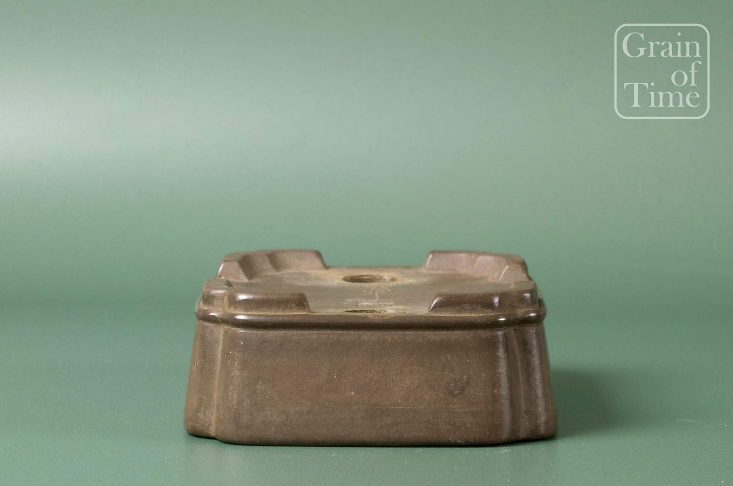 Suishoen Hekisui - Unglazed Rectangle - 5in (13cm)