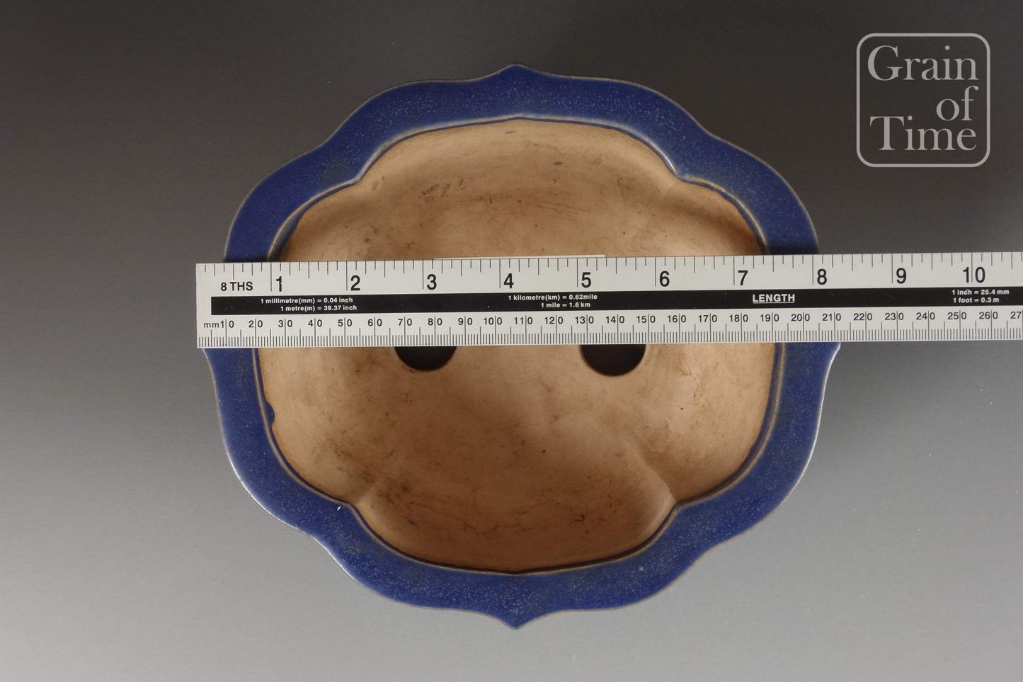 Ino Shukuho - Blue Sword Mokko - 8½in (22cm)