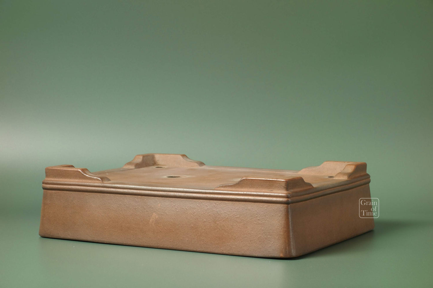 Suishoen Hekisui - Unglazed Rectangle - 12¼ in (31cm)