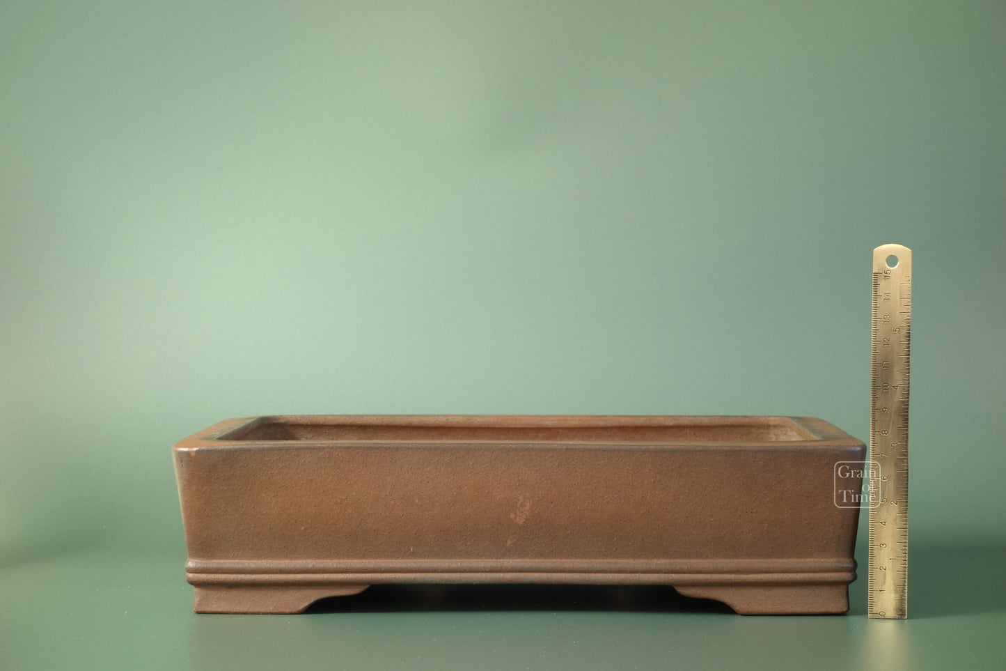 Suishoen Hekisui - Unglazed Rectangle - 12¼ in (31cm)