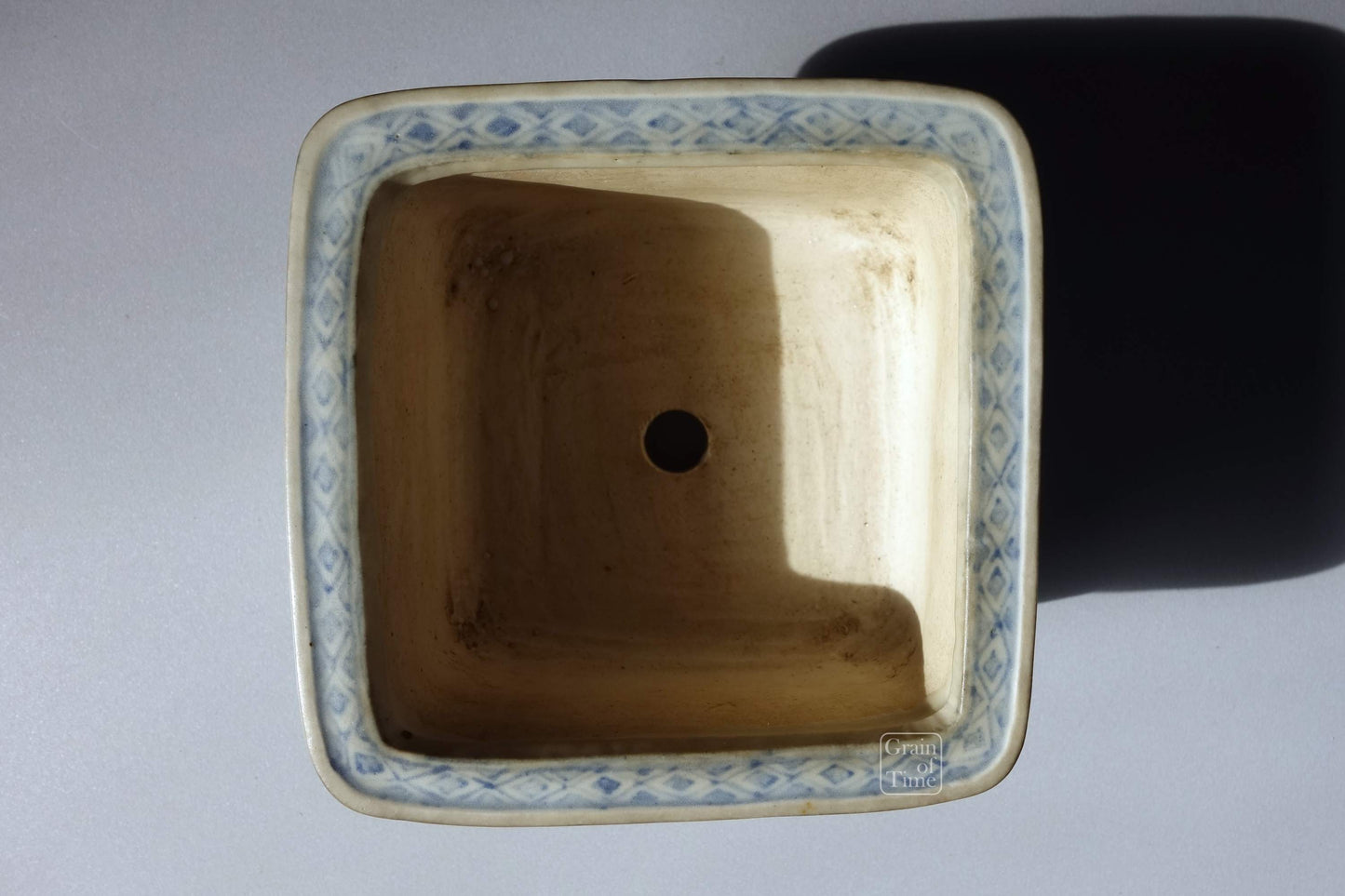 (24377) Keishin Doshita - Sometsuke Painted Rectangle - 95mm