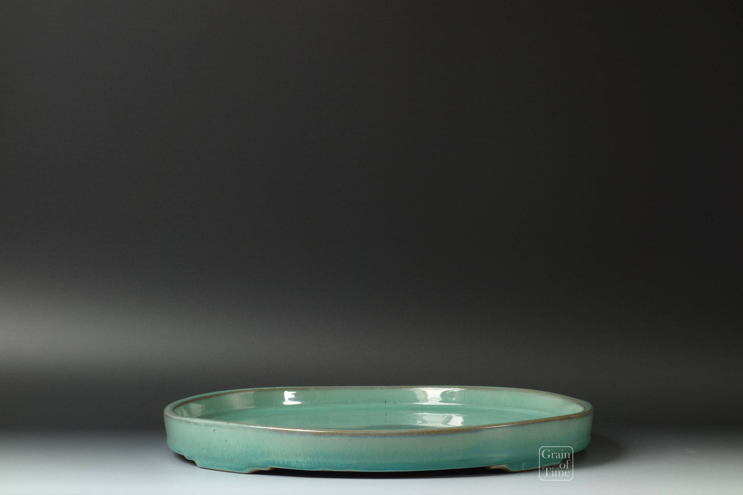 (24685) Kuzuyama Green Suiban - 18¼ (46cm)