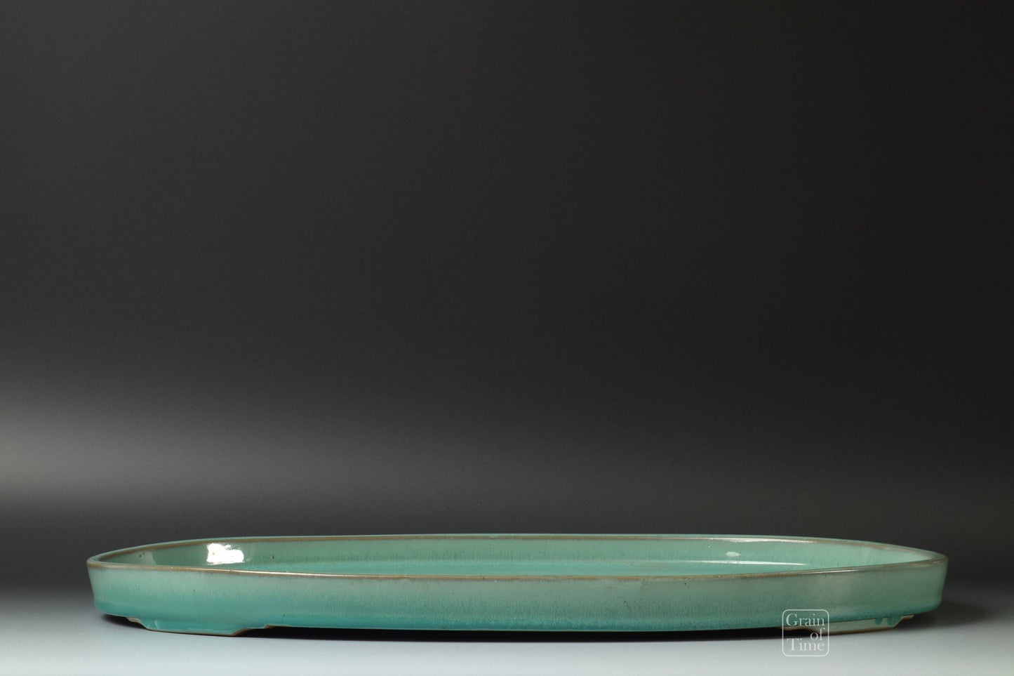 (24685) Kuzuyama Green Suiban - 18¼ (46cm)