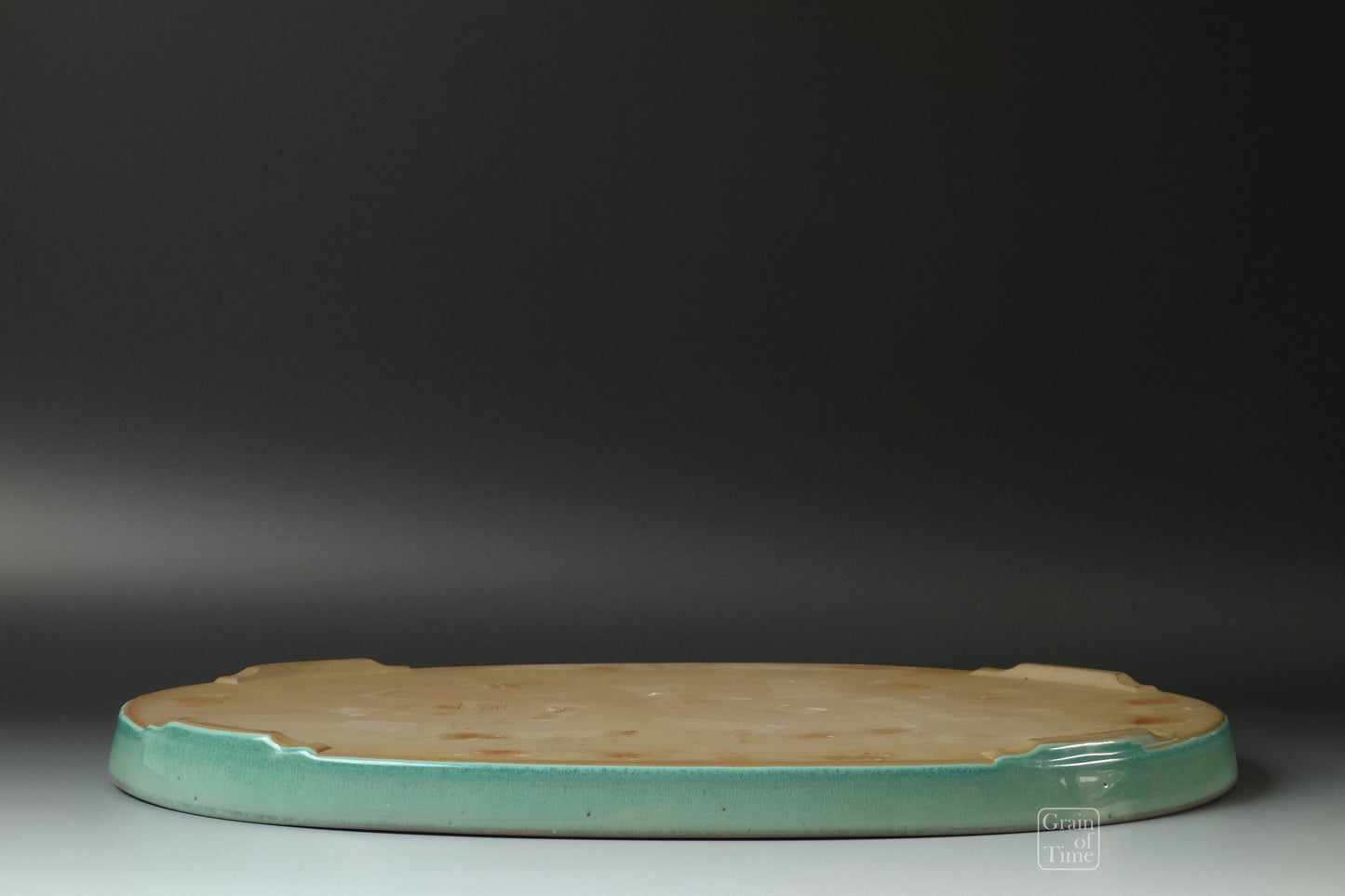 (24685) Kuzuyama Green Suiban - 18¼ (46cm)