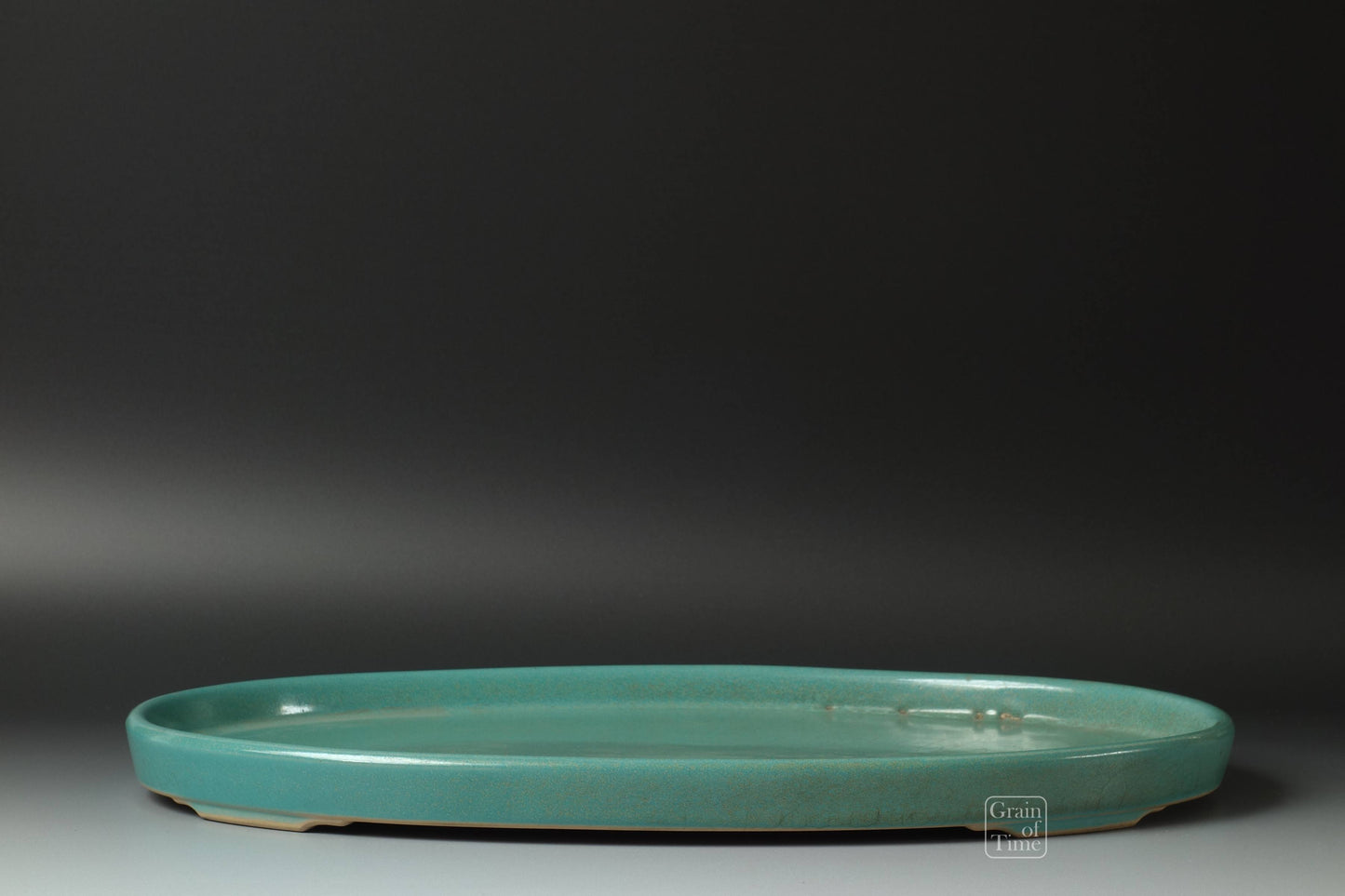(24689) Kuzuyama Green Suiban - 16⅝ in (42cm)