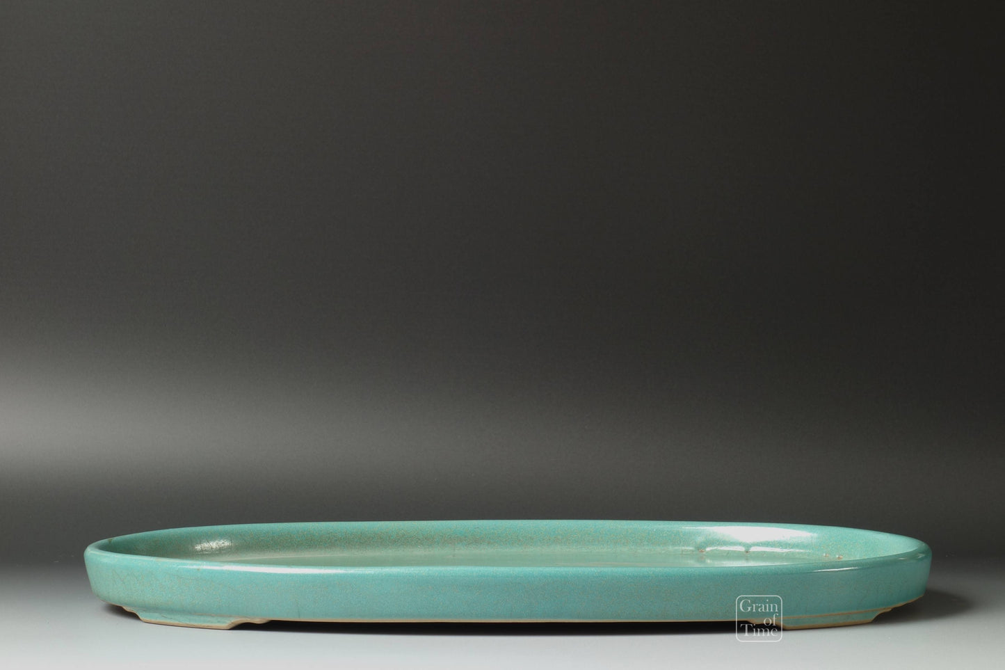 (24689) Kuzuyama Green Suiban - 16⅝ in (42cm)