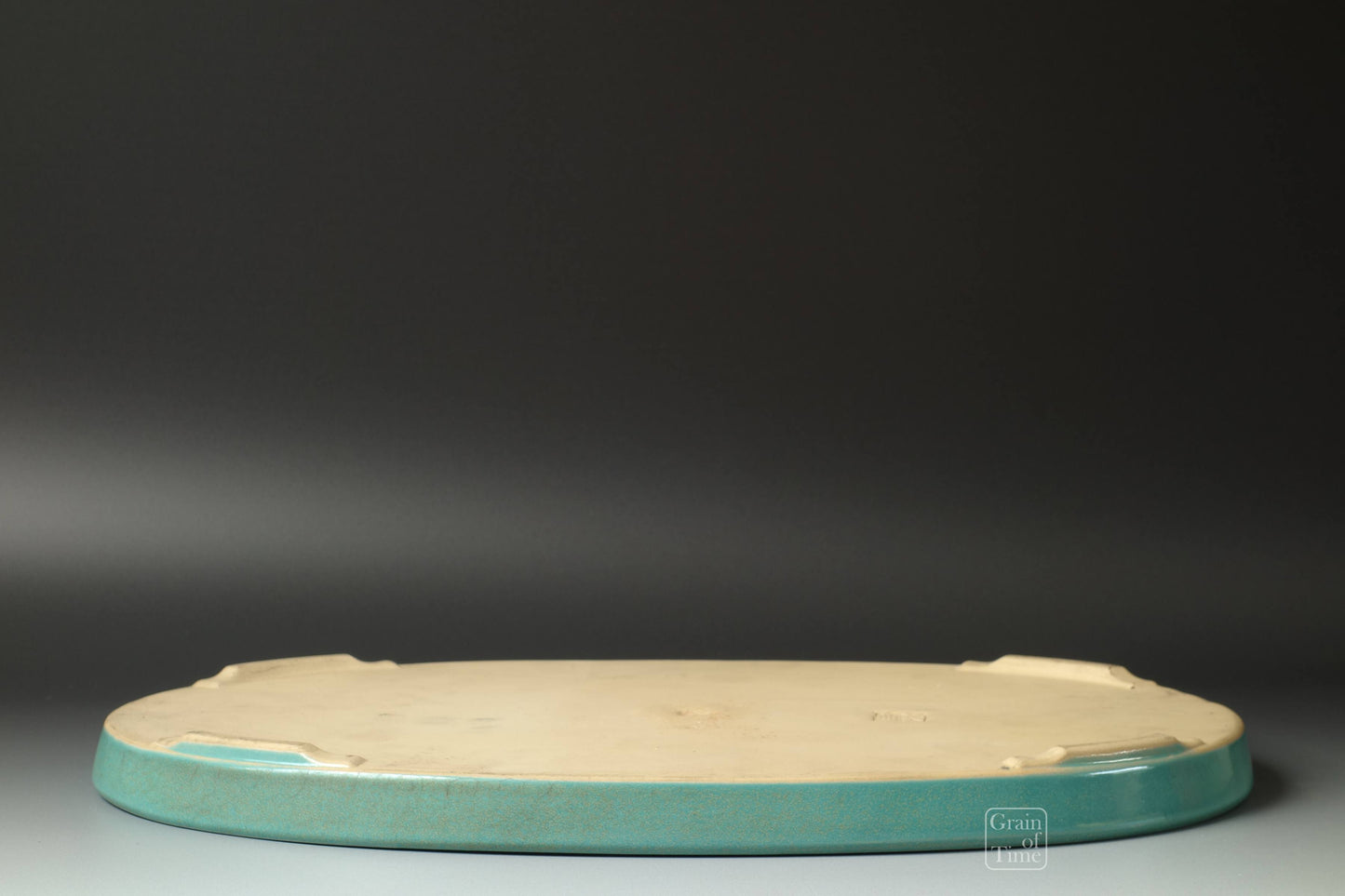 (24689) Kuzuyama Green Suiban - 16⅝ in (42cm)