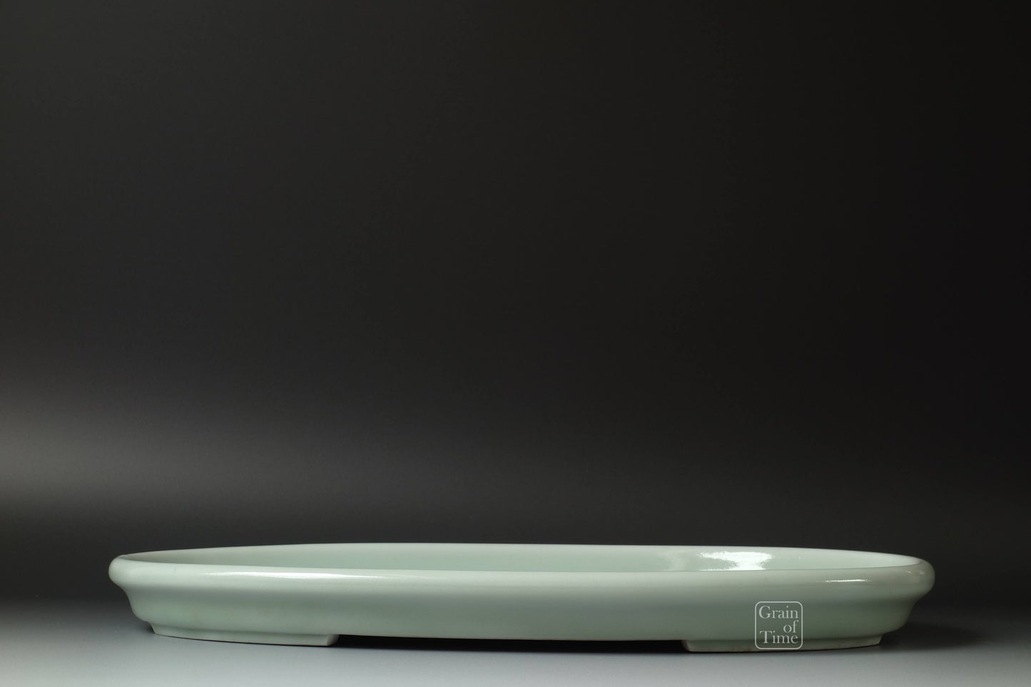 (24681) Juetsu Celadon Suiban - 15½ in (39cm)