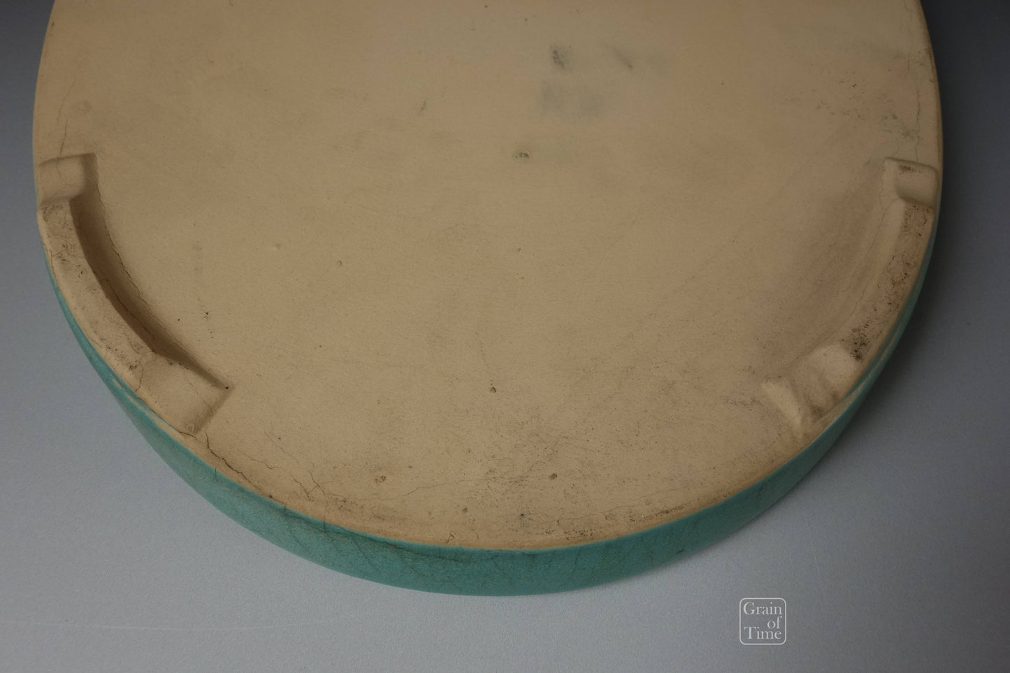 (24689) Kuzuyama Green Suiban - 16⅝ in (42cm)