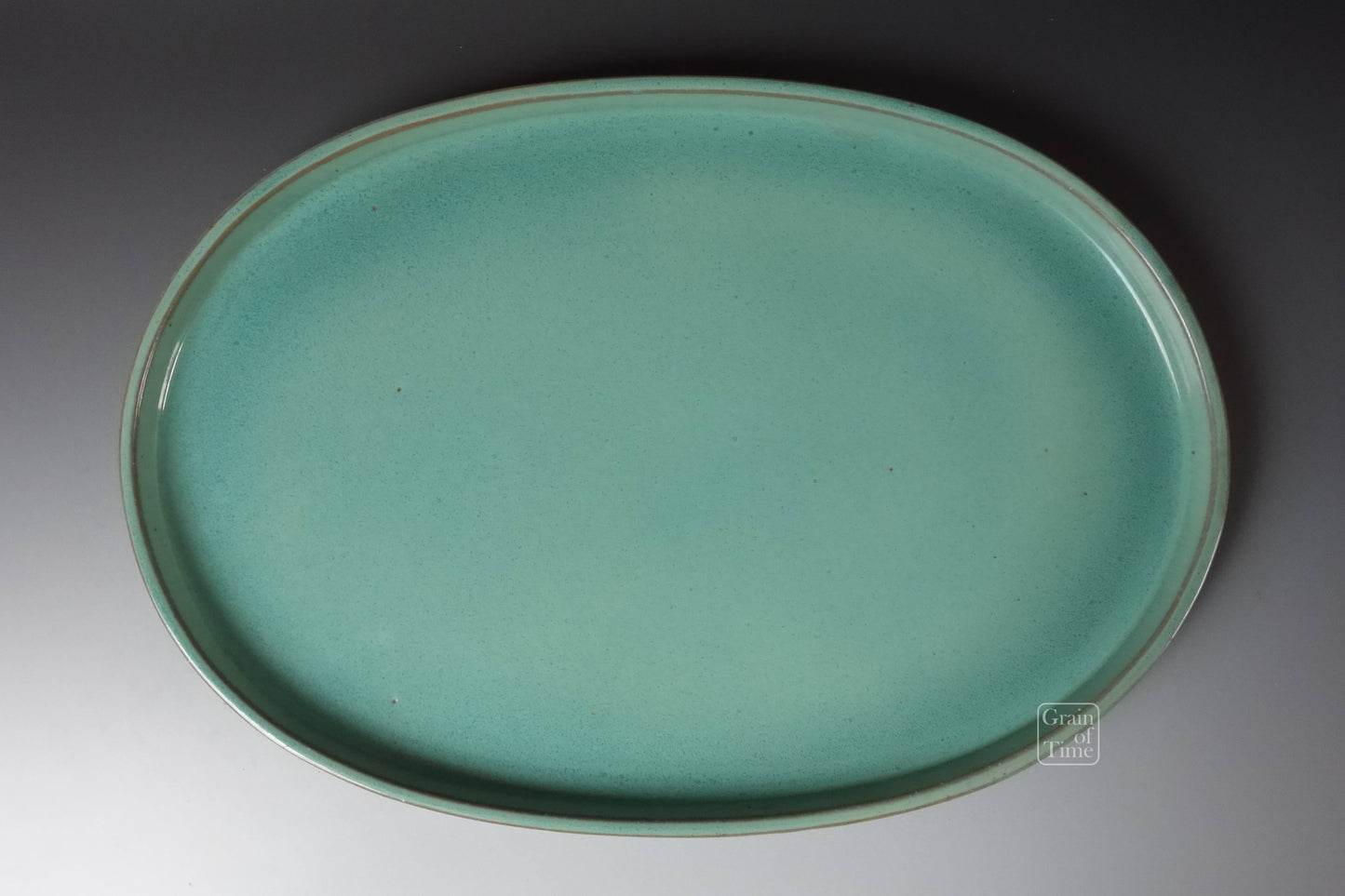 (24685) Kuzuyama Green Suiban - 18¼ (46cm)