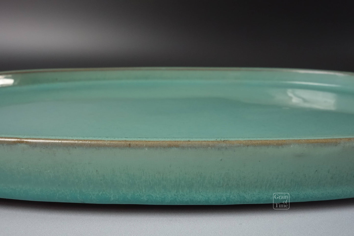 (24685) Kuzuyama Green Suiban - 18¼ (46cm)