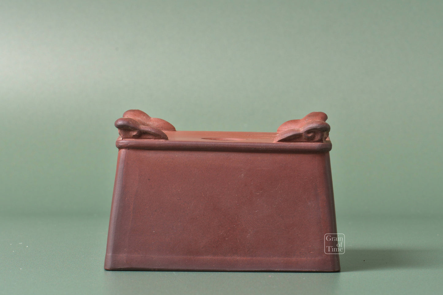 24805: Haruta Seifu - Unglazed Cascade - 3⅝ in (93mm)