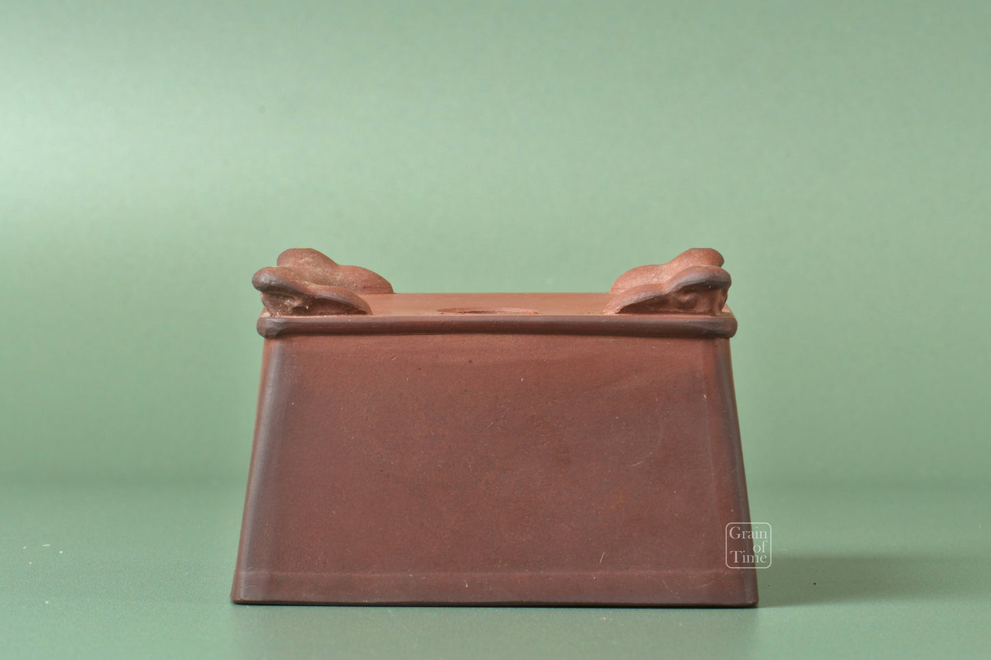 24805: Haruta Seifu - Unglazed Cascade - 3⅝ in (93mm)