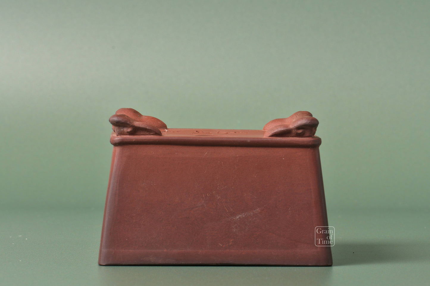 24805: Haruta Seifu - Unglazed Cascade - 3⅝ in (93mm)