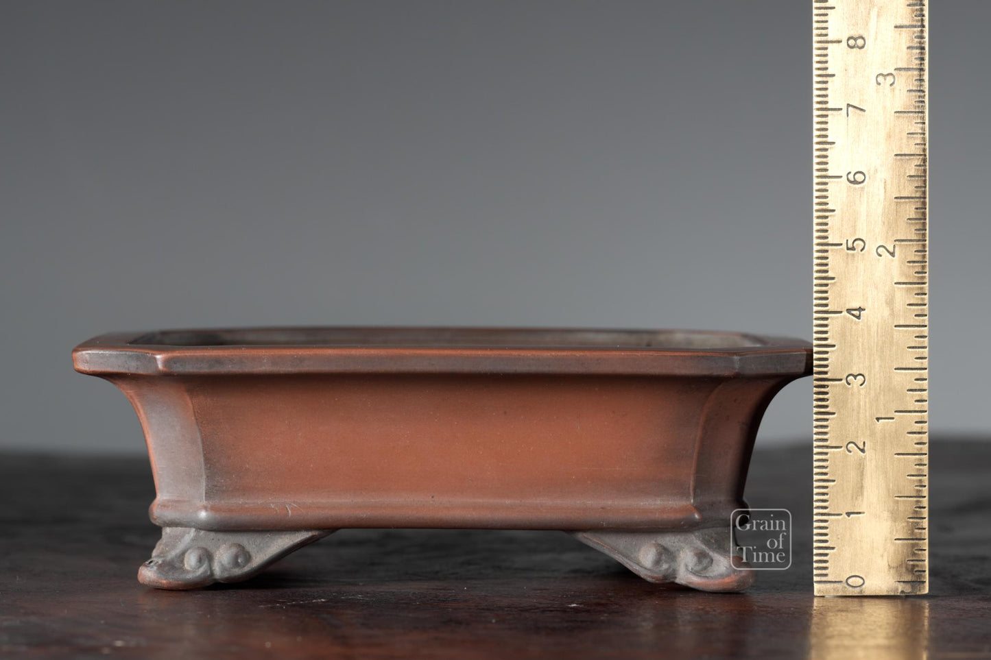 24979: Hokido (Tokoname) - Shohin Rectangle 4½ in (12cm)