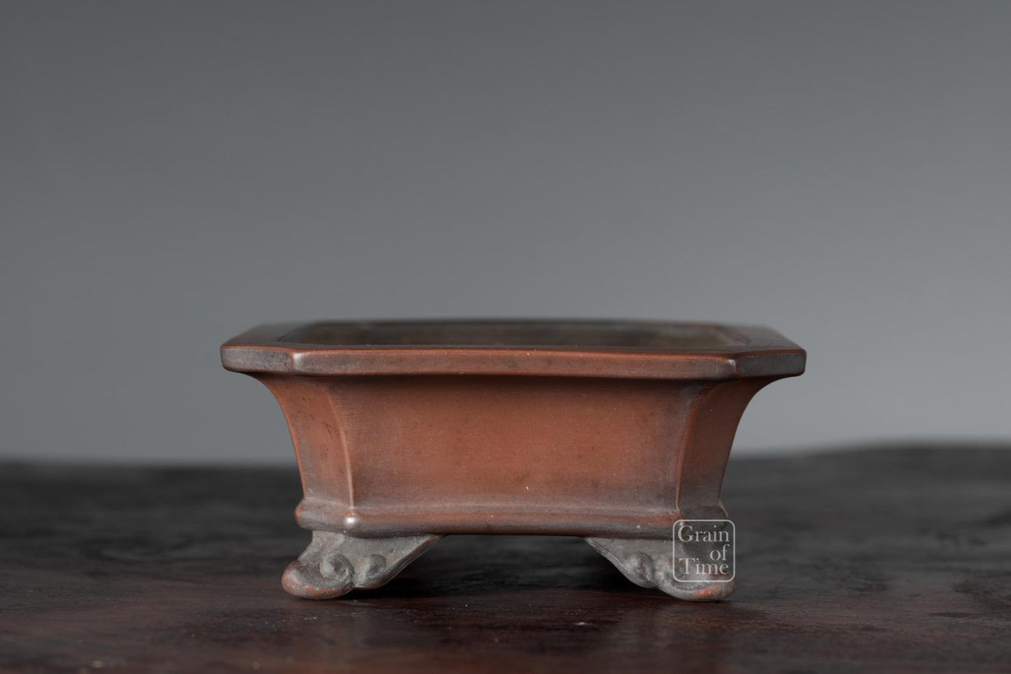 24979: Hokido (Tokoname) - Shohin Rectangle 4½ in (12cm)