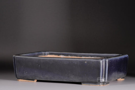 24989: Buzan - Ruri Blue Rectangle - 9¾ in (25cm)