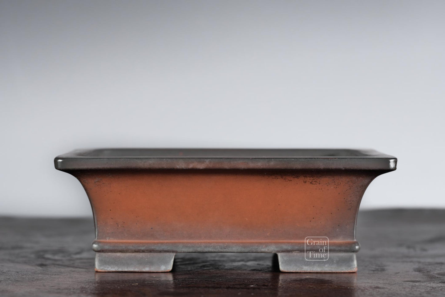 24813: Hokido (Tokoname) - Shohin Rectangle 4½ in (12cm)