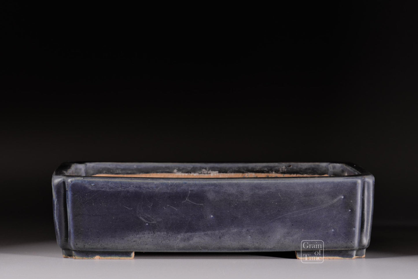 24989: Buzan - Ruri Blue Rectangle - 9¾ in (25cm)