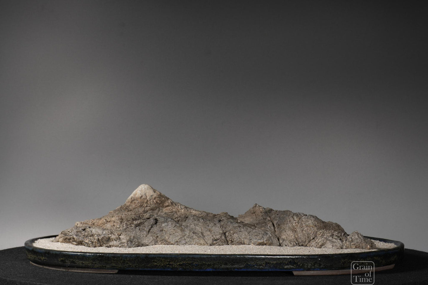 24982: Fujieda Crepe Suiseki (Yojuro Style)- 16½ in (42cm)