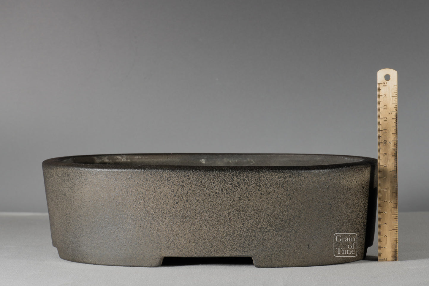 25096: Koyo (Tokoname) - Unglazed Oval - 12in (30cm)