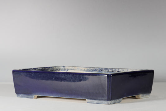 24097: Aiba Koyo (Tokoname) - Ruri Rectangle - 12⅛ in (31cm)