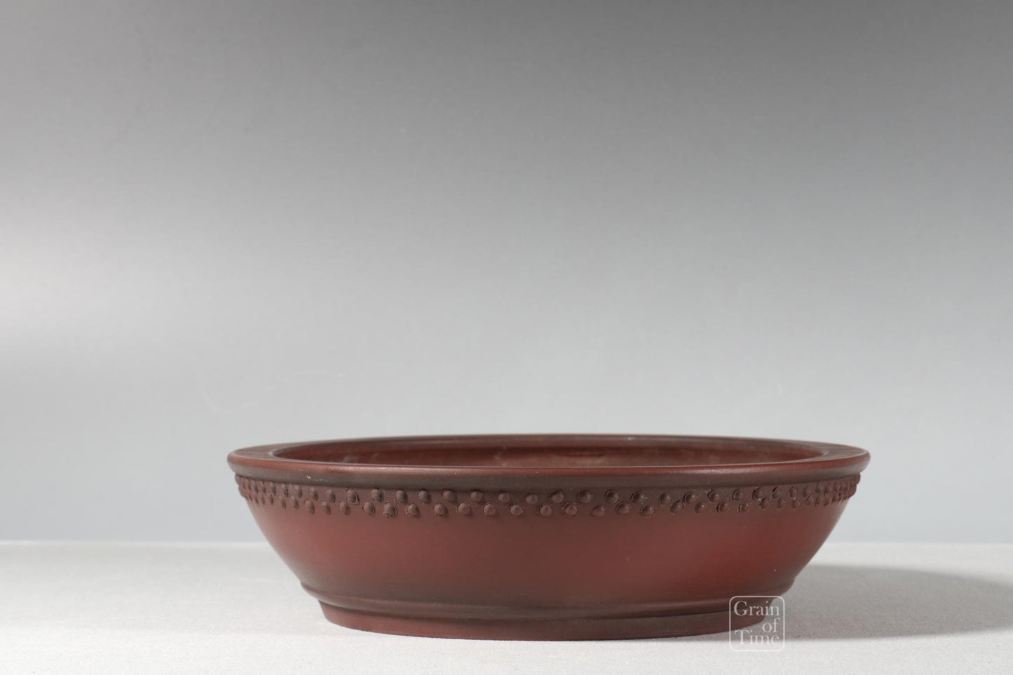 24964: Bigei (Tokoname) - Unglazed Oval - 12¼ in (31cm)