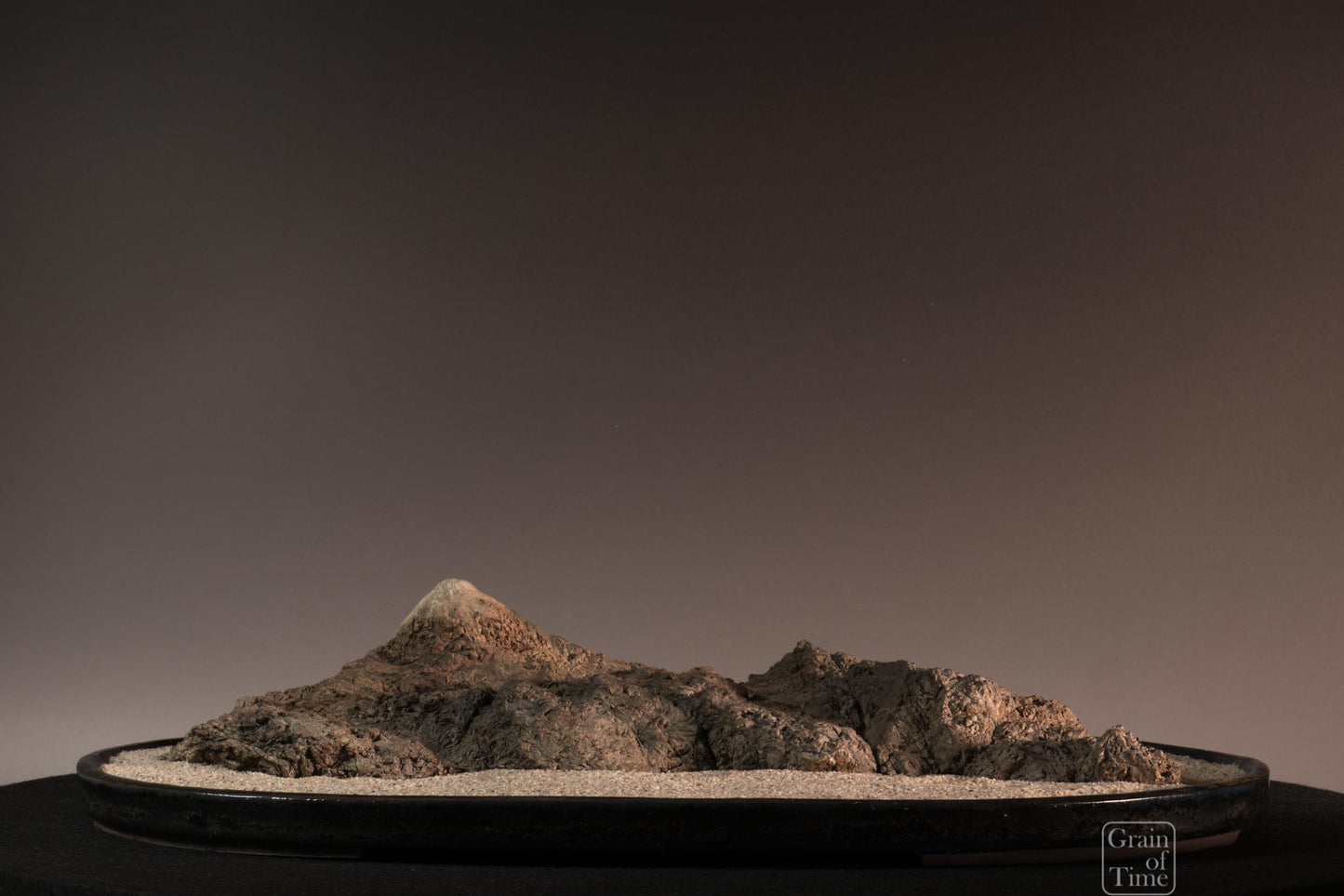 24982: Fujieda Crepe Suiseki (Yojuro Style)- 16½ in (42cm)