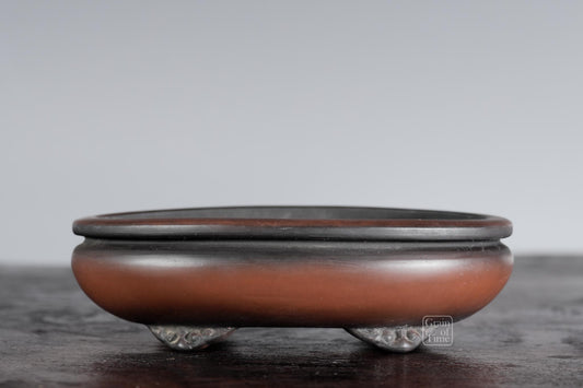 24777: Hokido (Tokoname) - Shohin Bag Oval -4⅛ in (11cm)