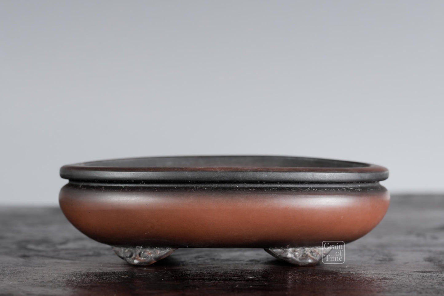 24777: Hokido (Tokoname) - Shohin Bag Oval -4⅛ in (11cm)