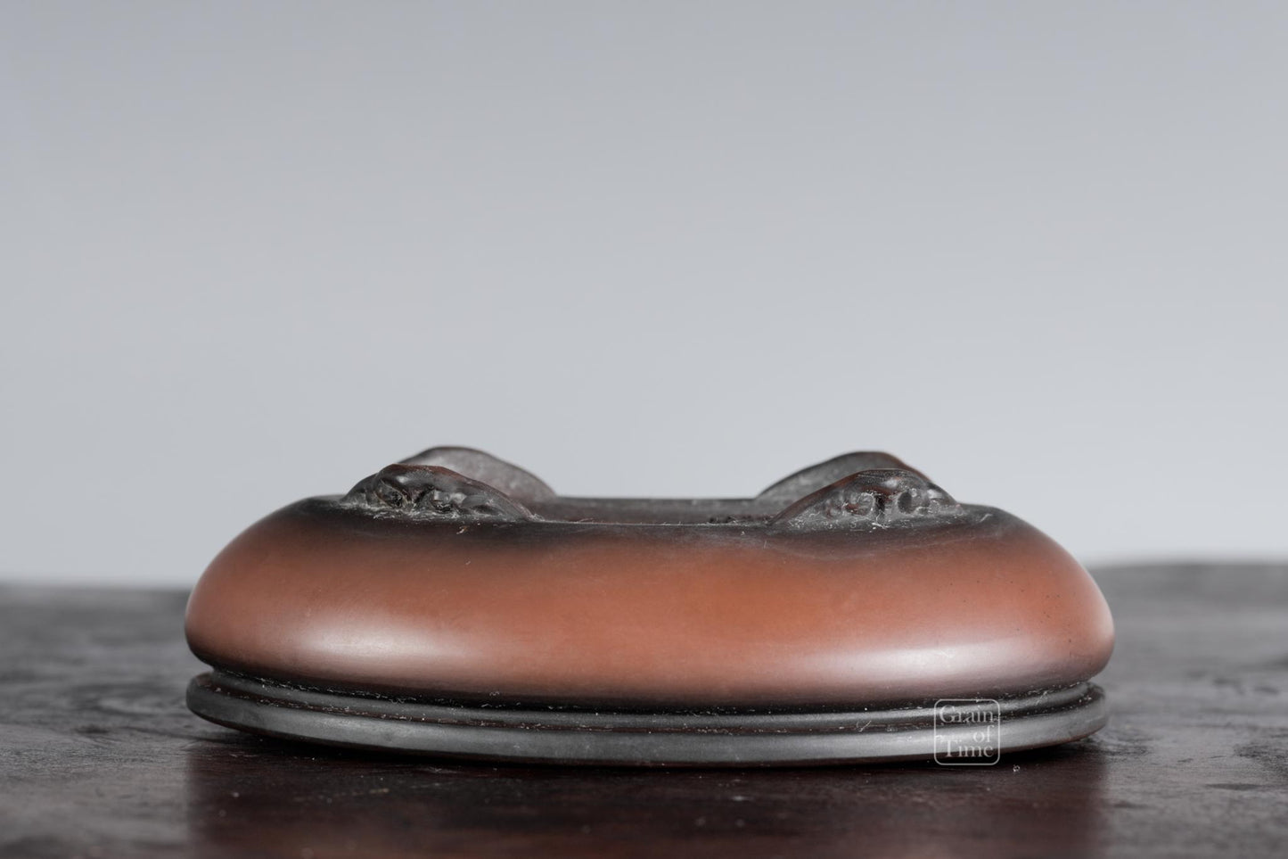 24777: Hokido (Tokoname) - Shohin Bag Oval -4⅛ in (11cm)