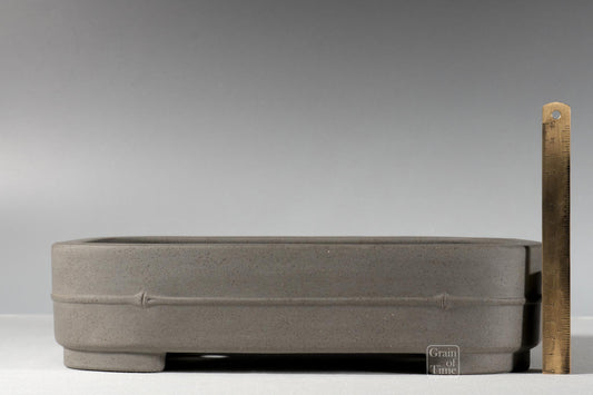 25010: Seizan (Tokoname) - Rounded Rectangle - 12¾ in (32cm)